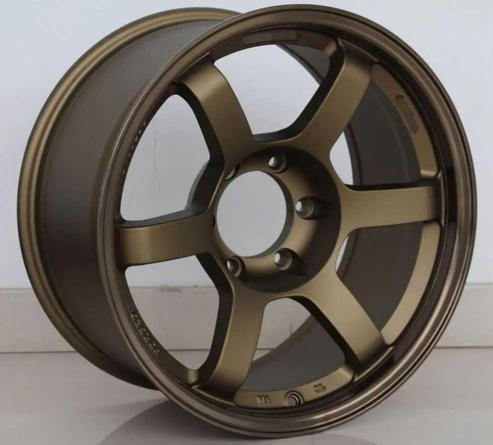 TE37 15 16 17 18 19 20 Inch 4 Hole Alloy Wheel Rim For Cars Jerry Huang