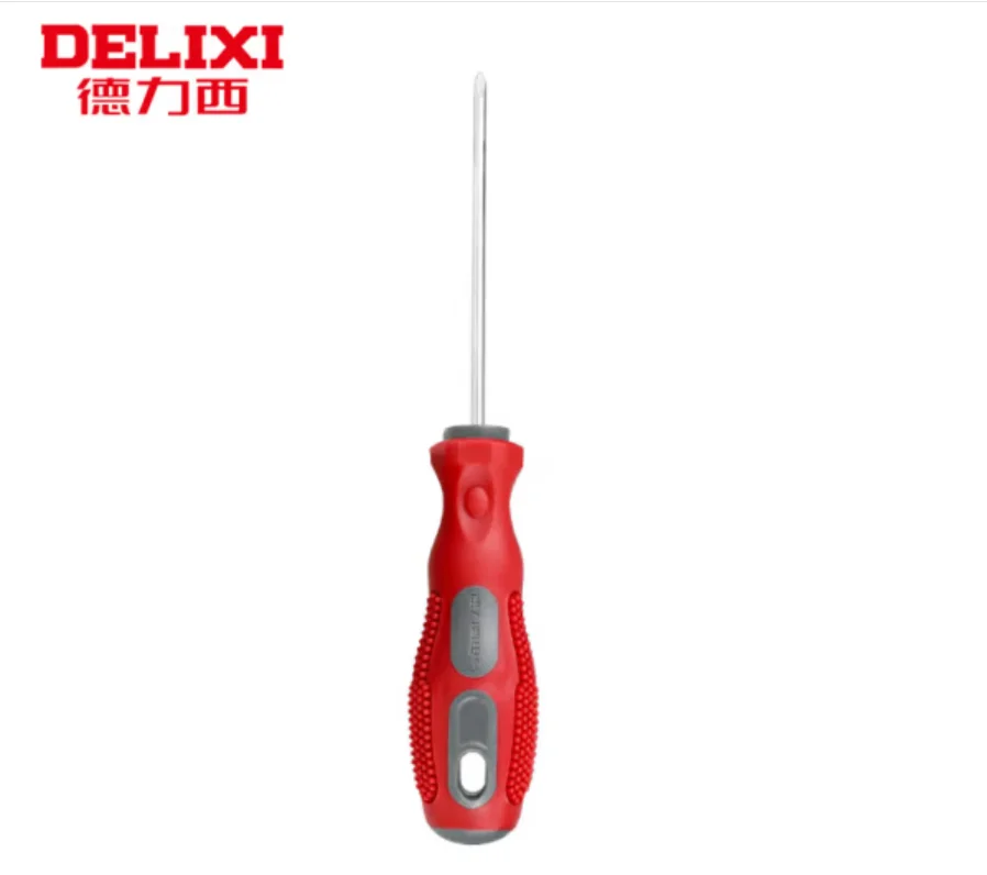 DELIXI электрическая отвертка с плоской головкой/перекрестной торпедой