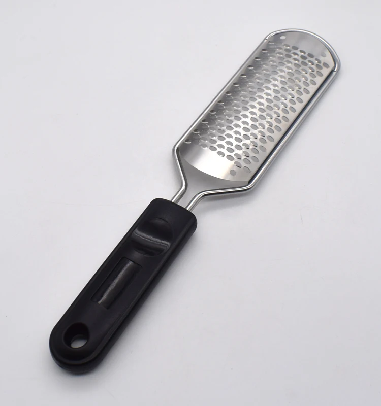 The spot 2 pcs set stainless steel pedicure foot file callus remover