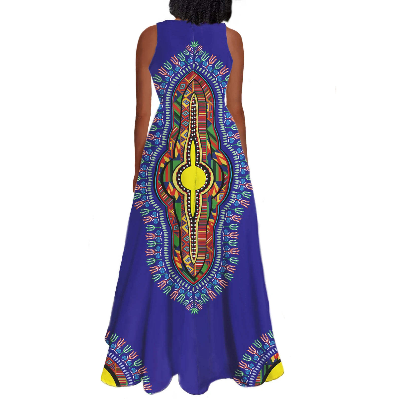 New Fashionable Girl Summer Dress Wholesale Custom Ethiopia Design Ethiopian Dress For Women Hot Sale Plus Size Maxi Dress