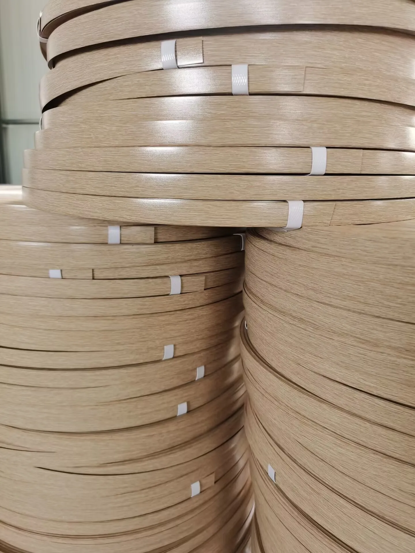 Factory Kitchen Best Price Wood Grain Cabinet Decoration 3mm 5mm Thick Pvc Edge Banding
