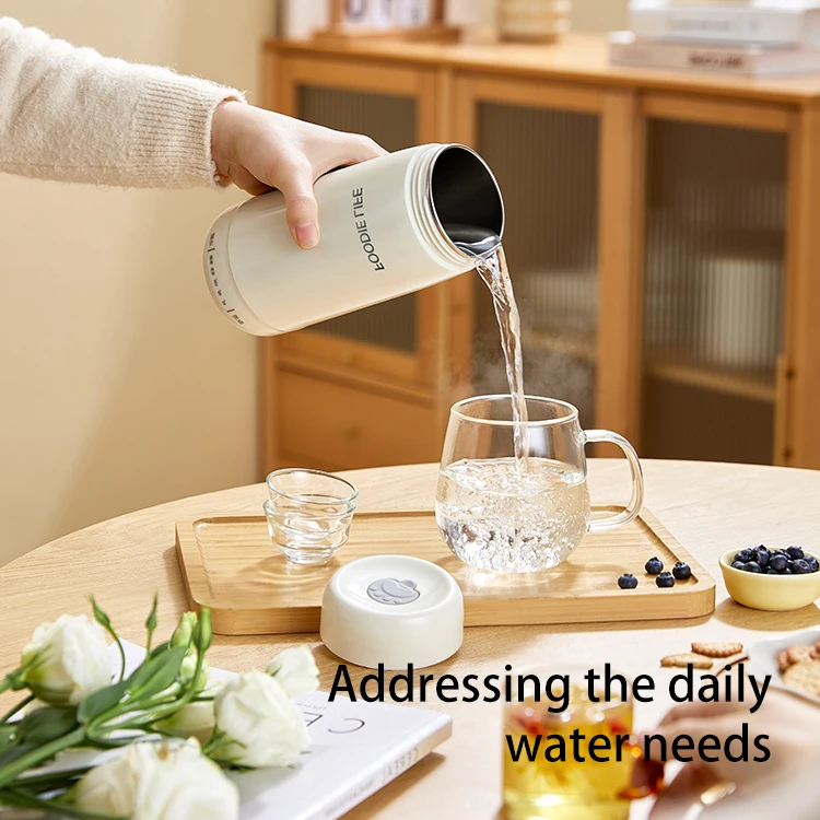 0.45L travel mini portable kettle Manual hot water kettle electric kettle with temperature control 110V-220V for boiling water