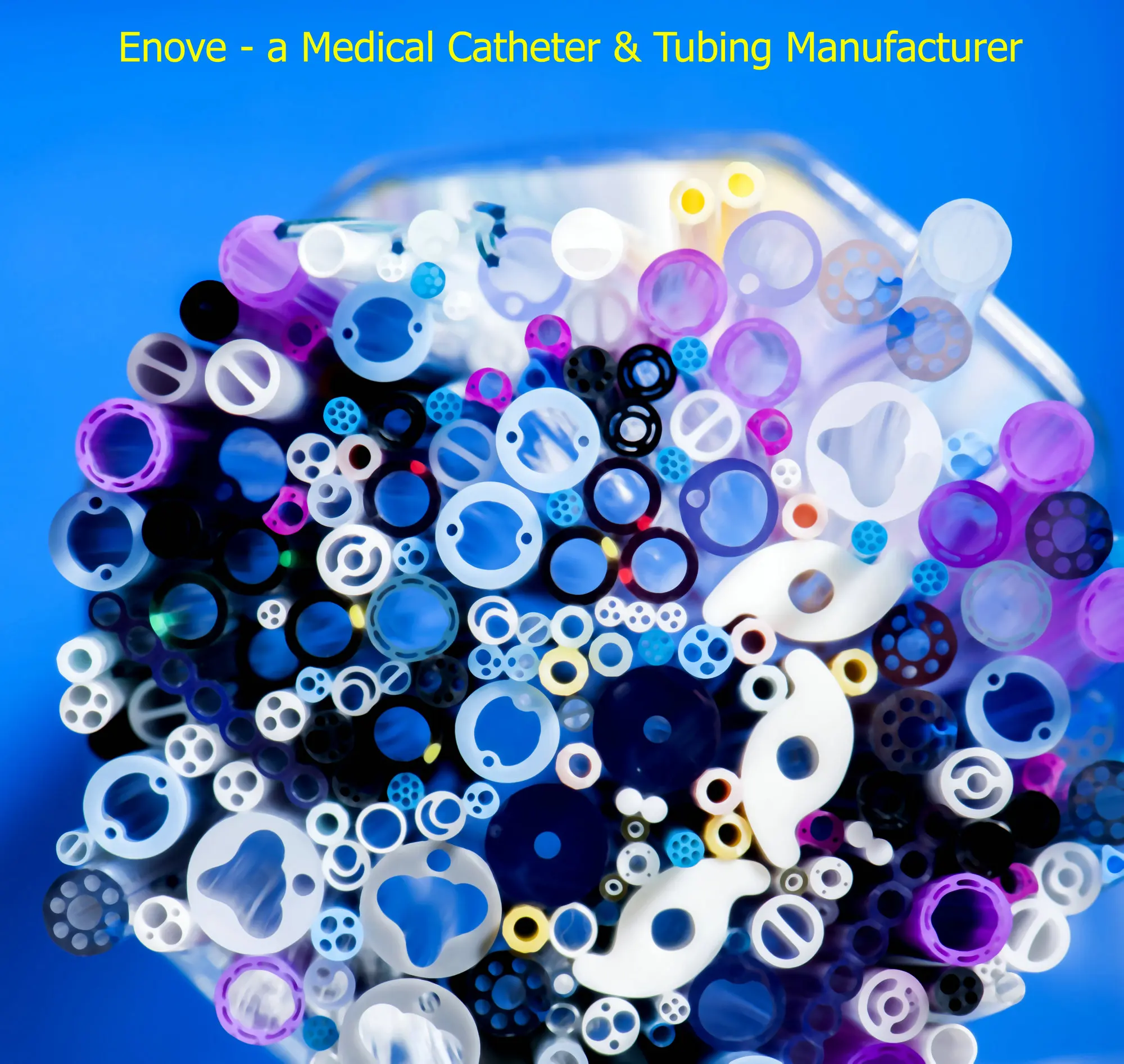 Custom PVC Five Lumen Tubings, DEHP free, Medical Grade, TDS available