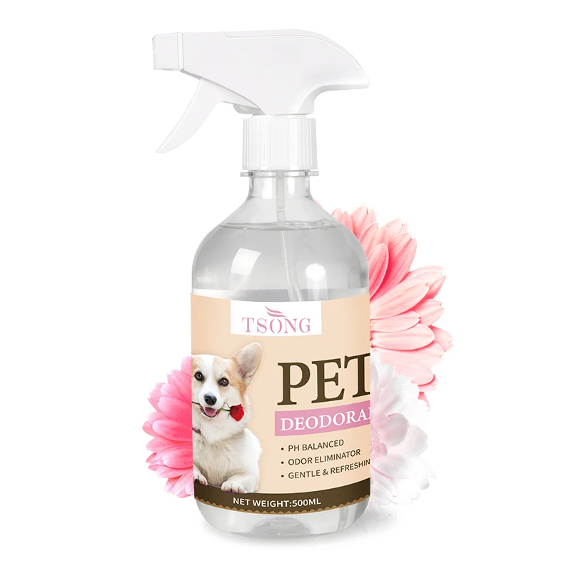 TSONG Dog Cleaning Pet Odor & Stain Remover For Dogs And Cat Urine