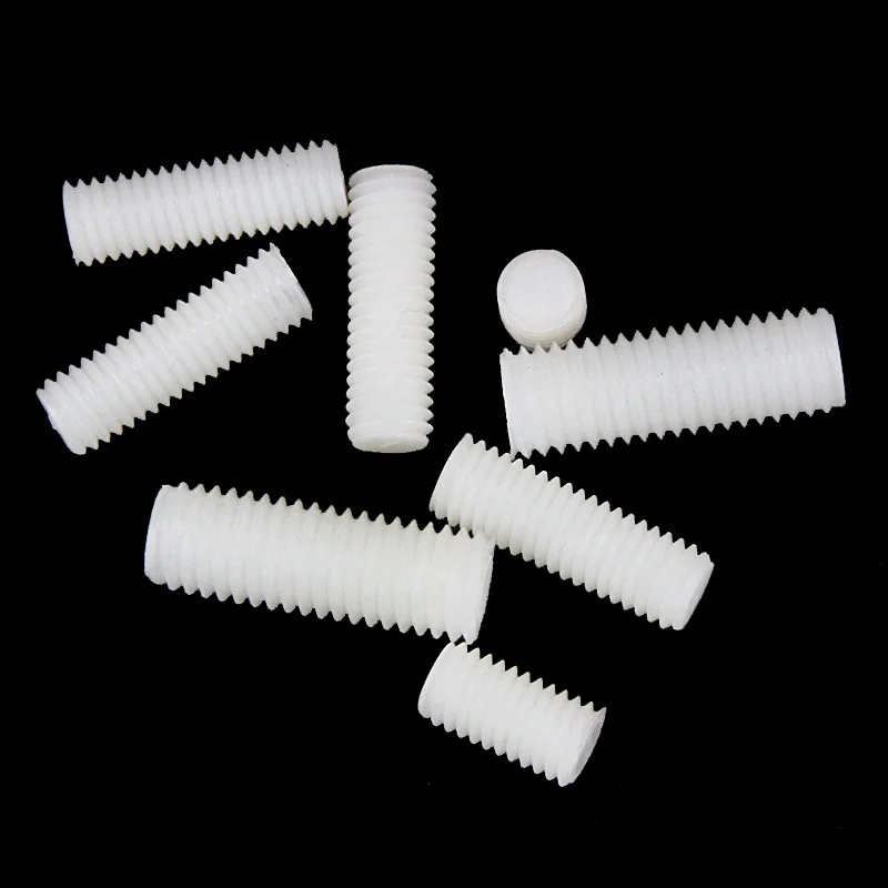 M3 / M4 headless plastic screws 3-20mm environmental protection PC transparent screw