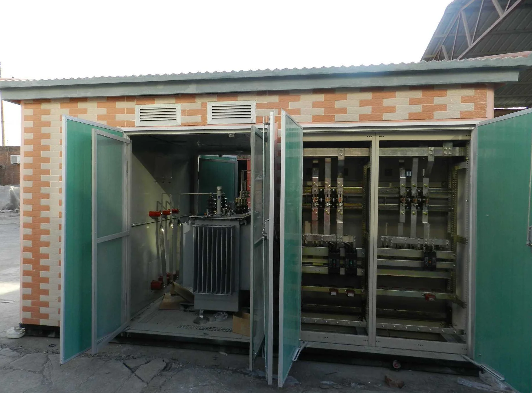 Compact Three-Phase Electric Substation Transformers for Power Distribution 10kV 20kV 35kV 110kV MV&HV Switchgear