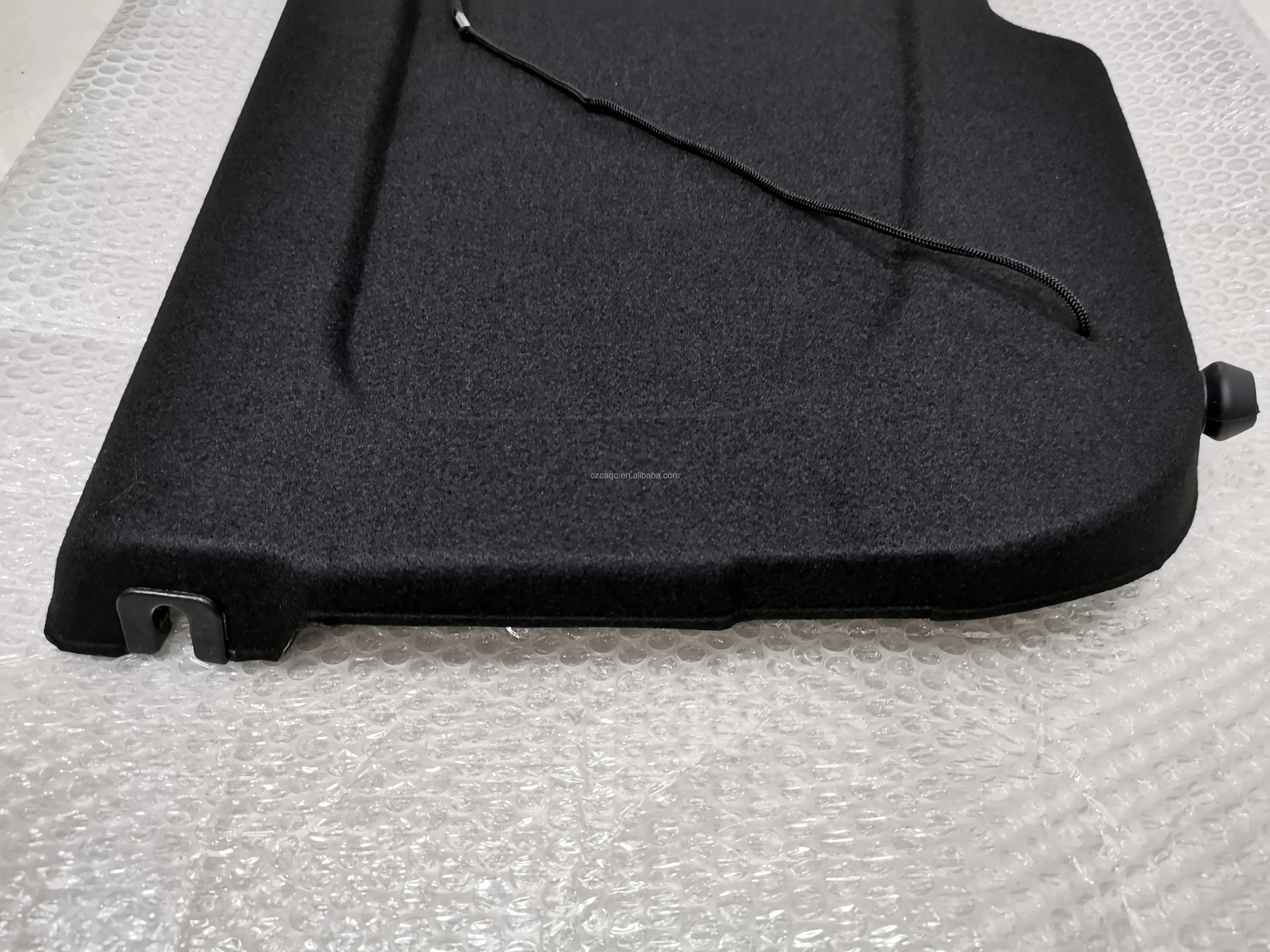 Compatible with 2011-2019 Ford Fiesta Hatchback Cargo Cover Board Black Non Retractable Rear Tonneau Shield Parcel Shelf Shade