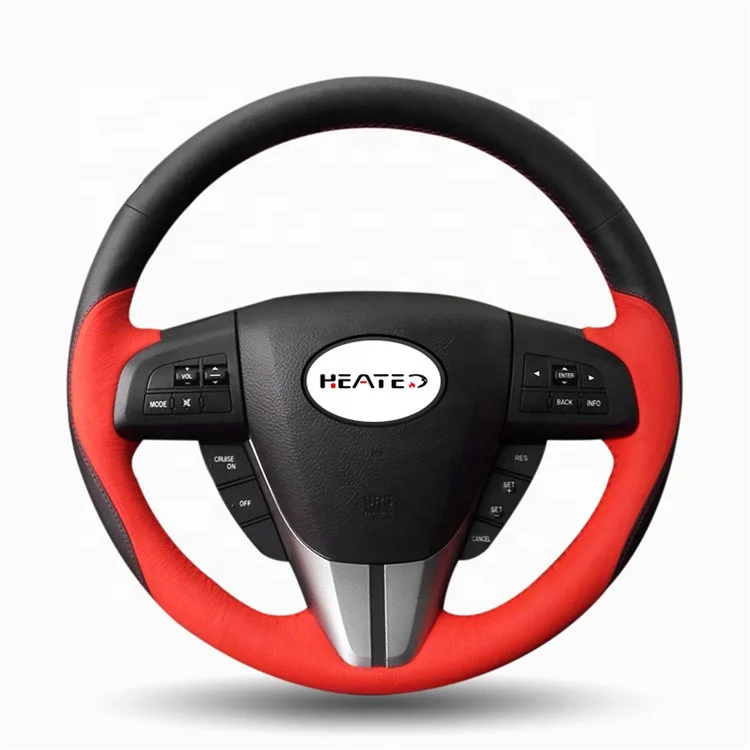 Steering Wheel Cover for Mazda 3 Axela 2010-2013 Mazda 5 Mazda 6 CX-7 CX-9 MAZDASPEED3 (US) wholesale price for you