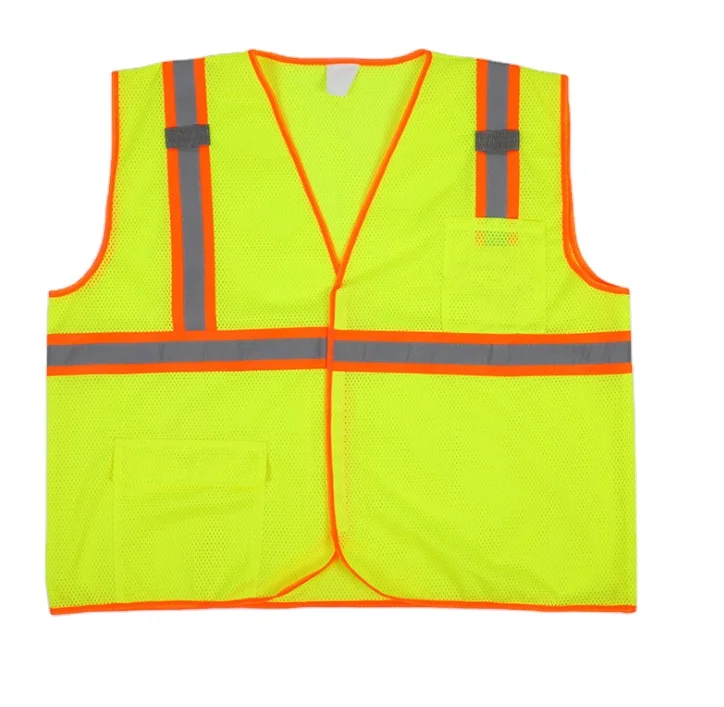 Children Multi Function Mesh Safety Vest Kids Warning Construction Reflective Safety Vest