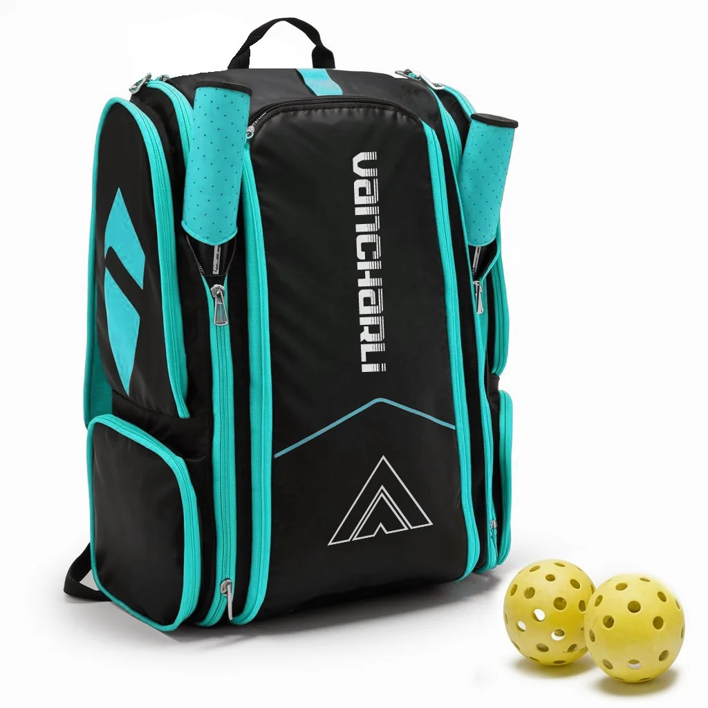 Wholesale High Quality Water-Resistent Large Capacity Duffle Backpack Padel Tennis Rackets Pickleball Bag With Shoe Pocket