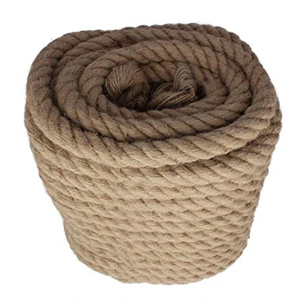 Trend Macrame Manufacturers braided 3 strands manila jute rope hemp rope sisal rope