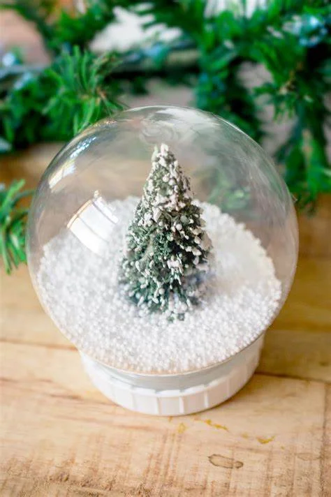DIY Прозрачный Пластиковый пустой водный шар снежные шары