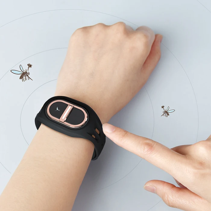 Usb Electronic Ultrasonic Repelente Mosquito Repellent Wristbands Bracelet