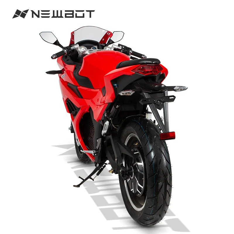 Newbot EEC COC Storm 3000W 72V 51Ah Red High Speed Electric Motorcycle Motor Roller Sportbike Superbike
