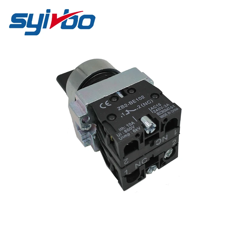 XINGBO ZB2-BE102 Low Voltage Metal Mechanical Push Button Reset Switch/push button micro switch