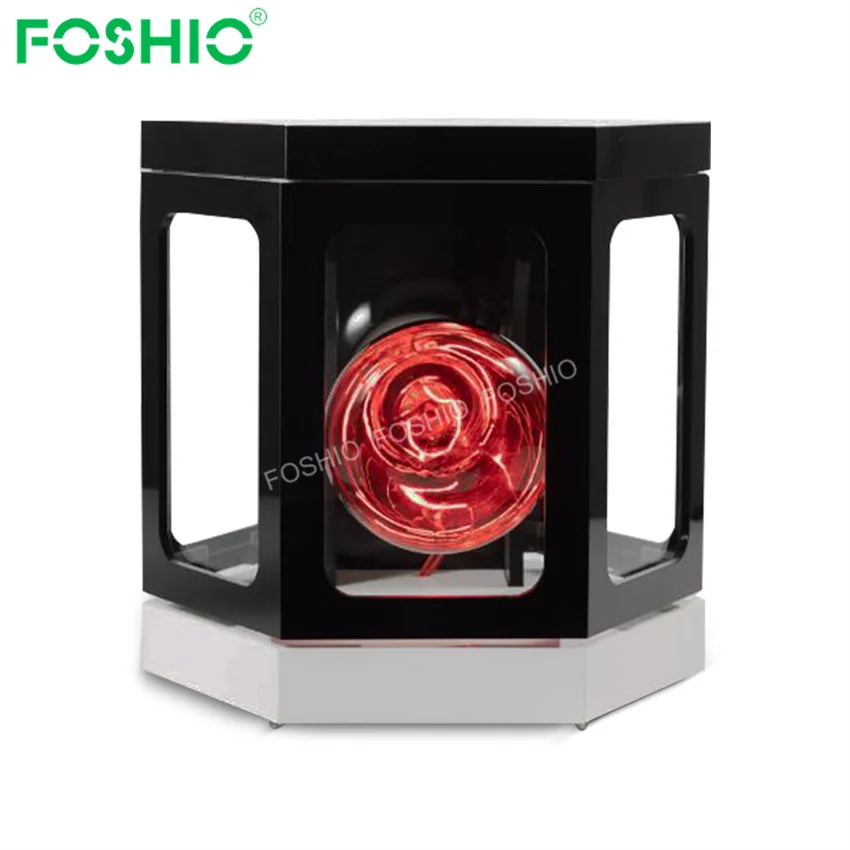 Foshio Heat Rejection Test Box 6 Sides Rotatable Solar Film Tester Car Window Tint Tester