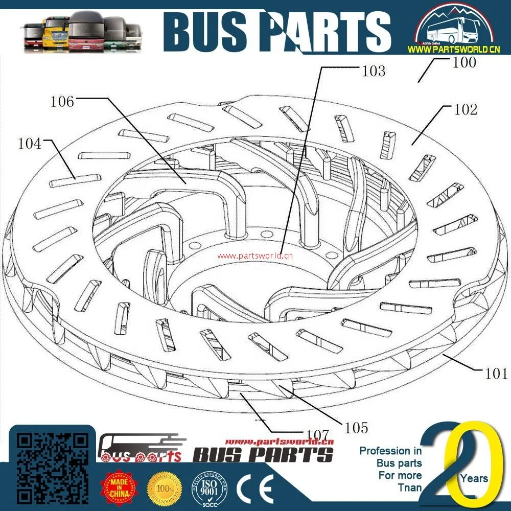  HIGER YUTONG KINGLONG ANKAI ZONDA DongFeng DFM замедлитель тормоза HOWO xmq6117y TELMA CAMA TERCA шины детали