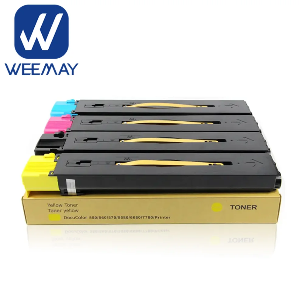 Цветной тонер-картридж Weemay DCC560 совместимый с КОПИРОМ Xerox Color 550 560 570 C60
