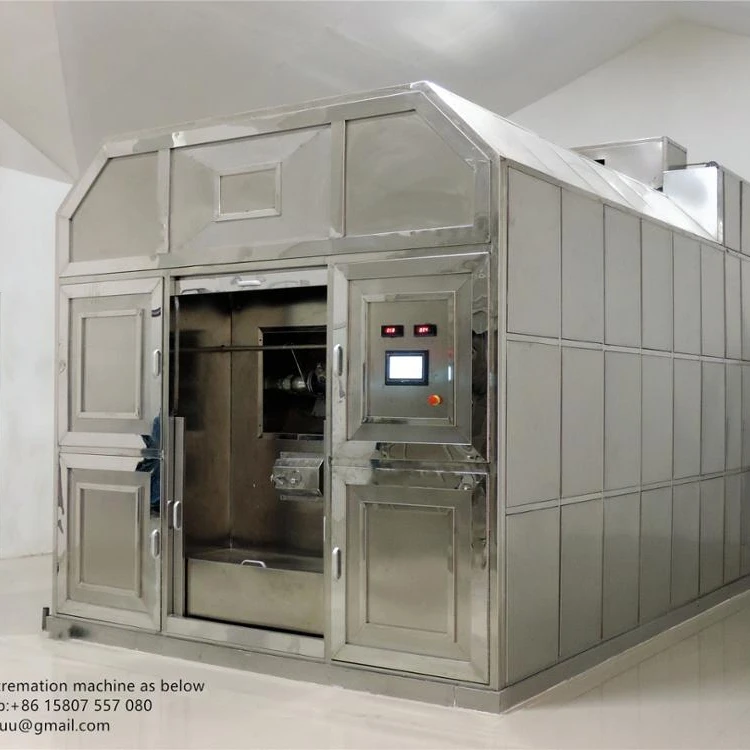BL39 All Ash Back Human Krematoria Human Cremation Incinerator Equipment designed for South Africa Style 220v 50HZ No smoke