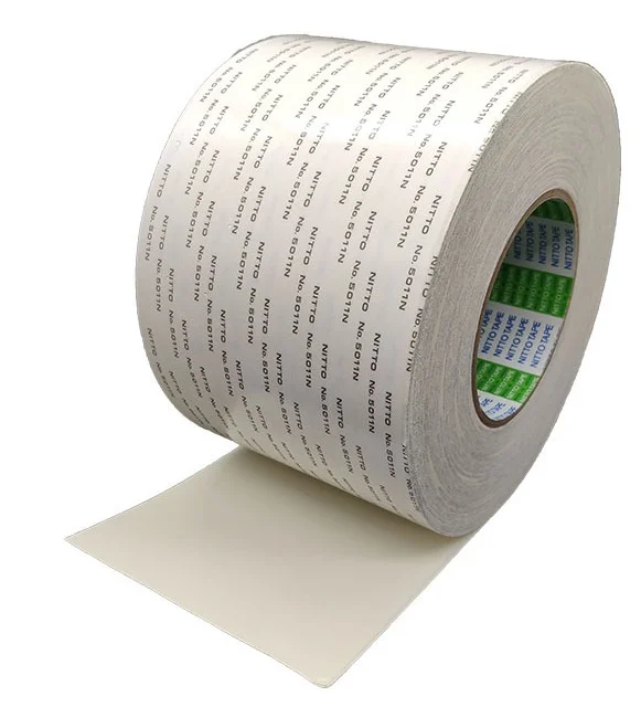 white non woven tape NITTO 5011N Fire Retardant NITTO non-woven tape double-sided tissue tape