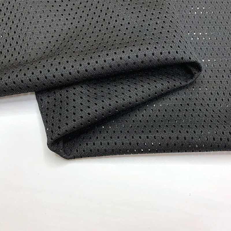 Spot Polyester Warp Knitting Mesh Fabric for sportswear Lining/Bags/Hat/shoes