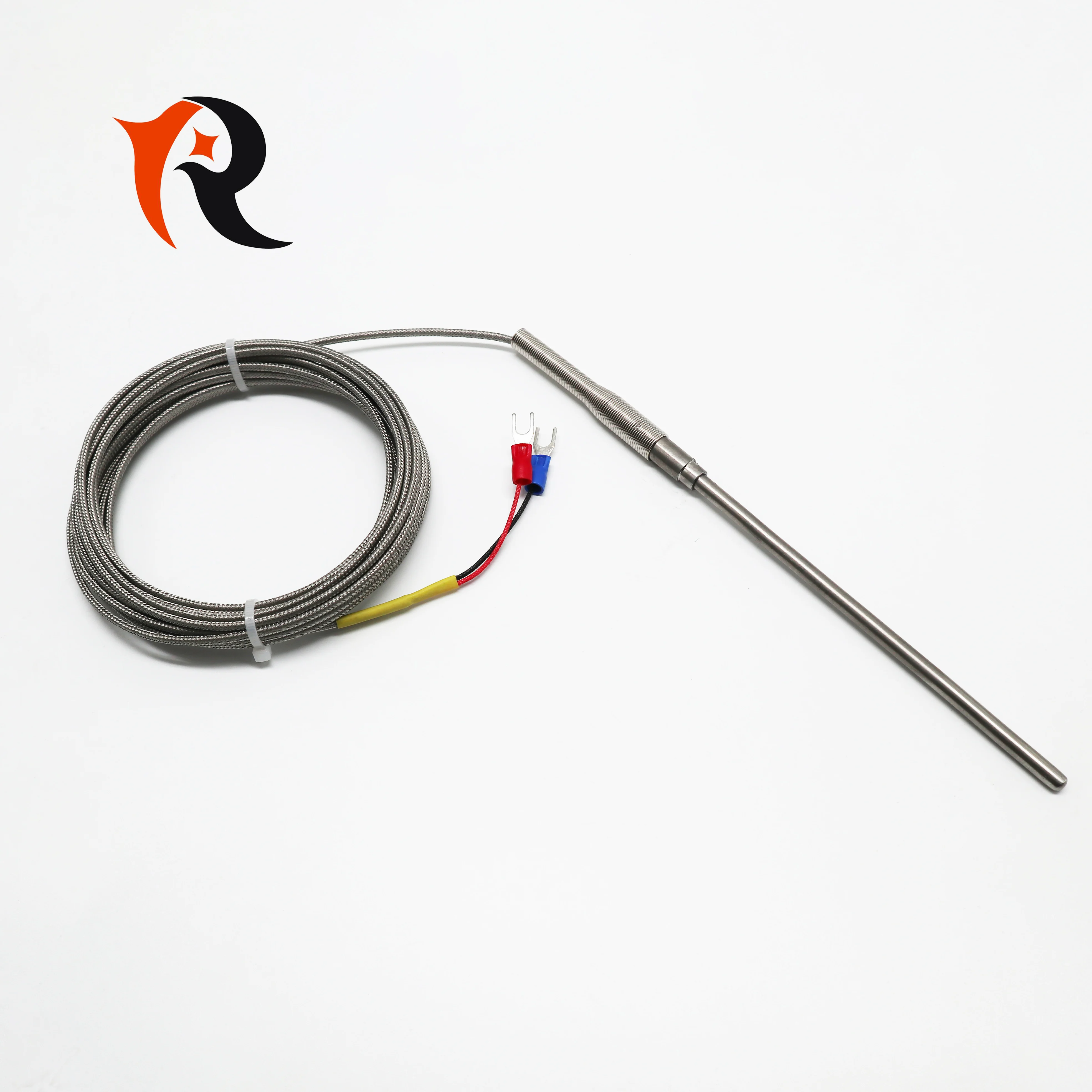 Customized thermocouple temperature sensor 5*150mm K type thermocouple