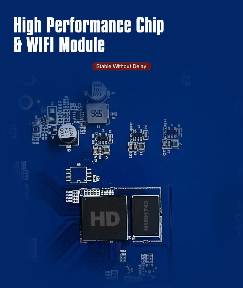 AMS-WE100 Is A HD Wireless Extender Wireless Transmission Max Distance 200m  Support 1TX To 1 RX Or 1 TX To 2/3/4 RX