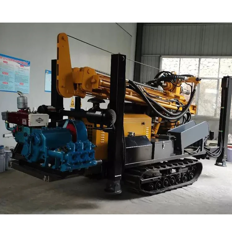 penumatic drilling mud drilling hydraulic DTH FYL200 water well drilling rig