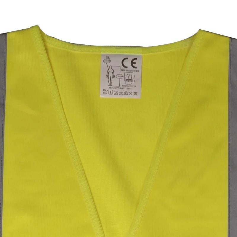 Cost-Effective Night Safety Vest Fluorescent Road Command Outdoor Reflective Vest