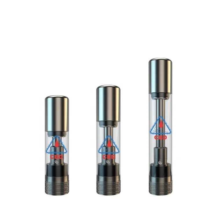 
Health Care Supplies 1Ml Glass Cbd Oil Vape Cartridge 