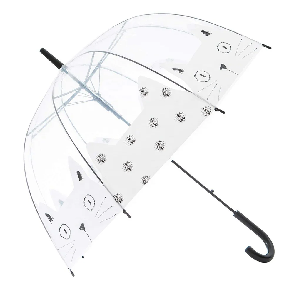 23 inch*8k vogue transparent pvc umbrella