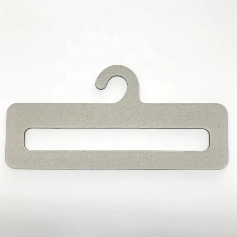 FSC Customized Design Eco Recyclable ecological sustainable cardboard hangers for scarf display China