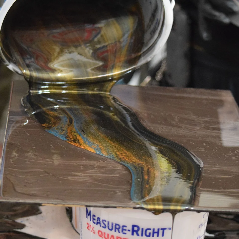 Metallic Epoxy Countertop