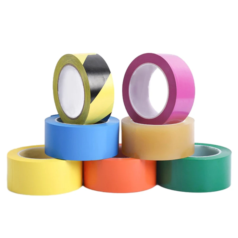 Hot Selling Strong Viscosity Width 4cm Length 50m 110micron PVC Streamer Flagging Marking Warning Tape