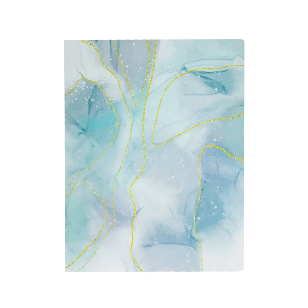 Eco-friendly&PVE Free PP Plastic 3-O A4 Size Ring Binder Document File Folder With Metal Clips for 3 hole paper