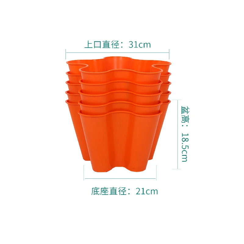 Indoor Stackable Plastic Planting Pot Vertical Tower Garden Pots