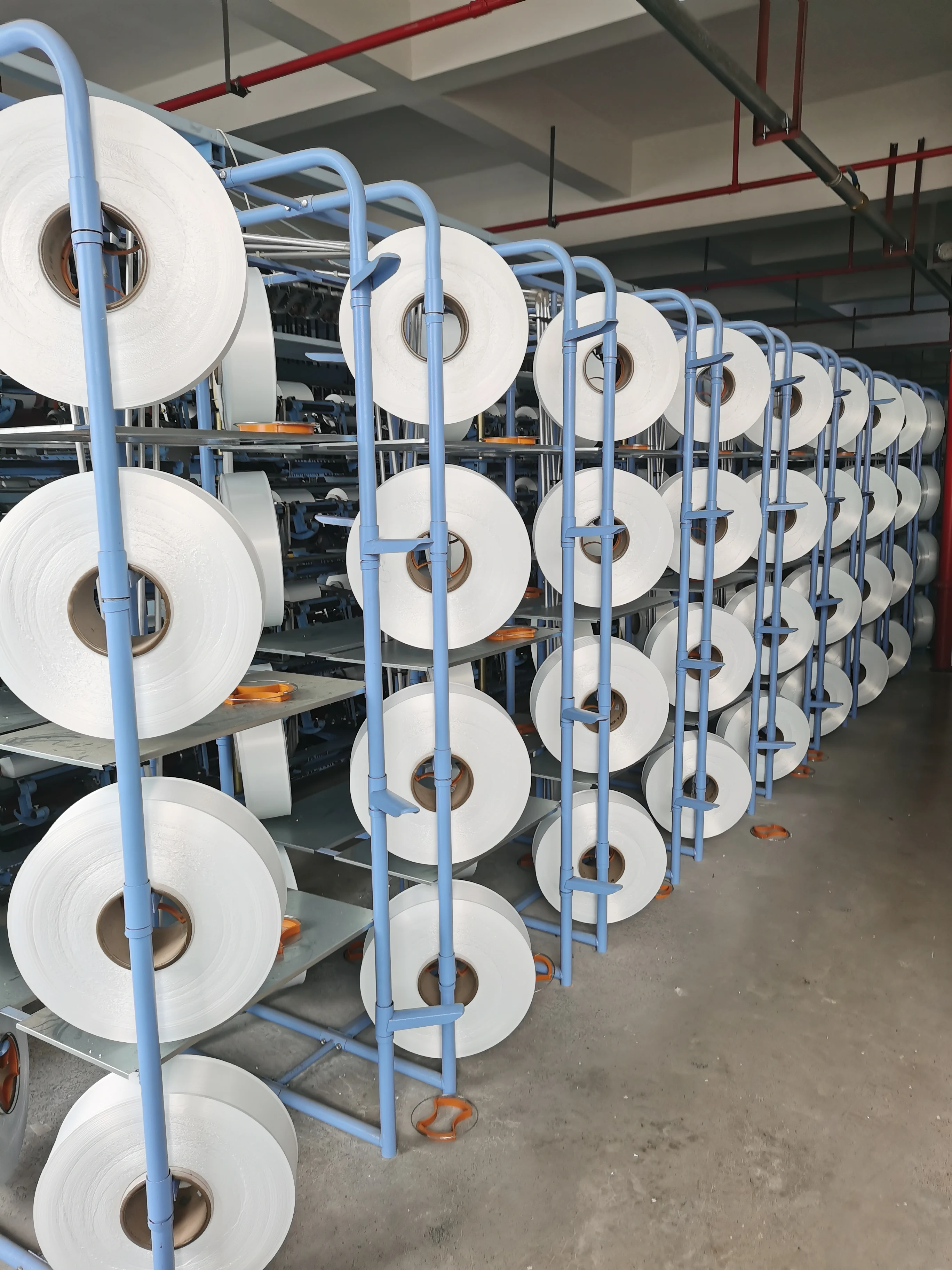 Высококачественная кружевная 4070/68F Creora спандексовая покрытая 70D/68F нейлоновая воздухопроницаемая пряжа для зар и Uniqlo