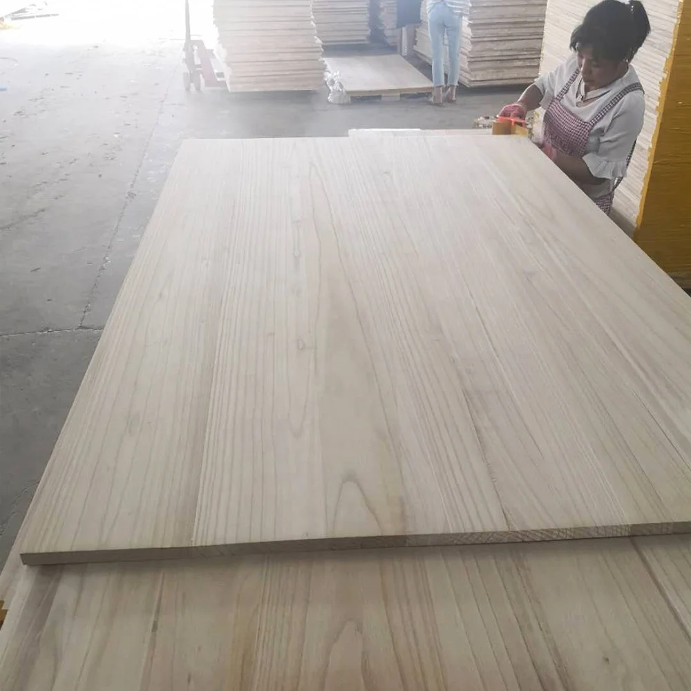 Paulownia Wood Paulownia Coffin Solid Wood Board For Casket Production