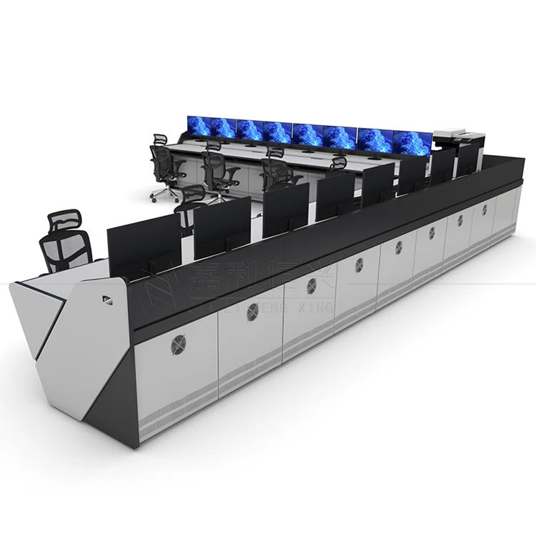High Quality Control Room Console Desk Combined Table Command Center Monitoring Console