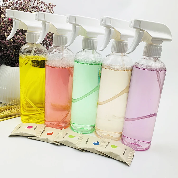 Hot Sale Multi-Purpose Detergent Floor Spray Window  Glass Cleaning Multi-Purpose Cleaning Tablets Customizable Color Fragrance