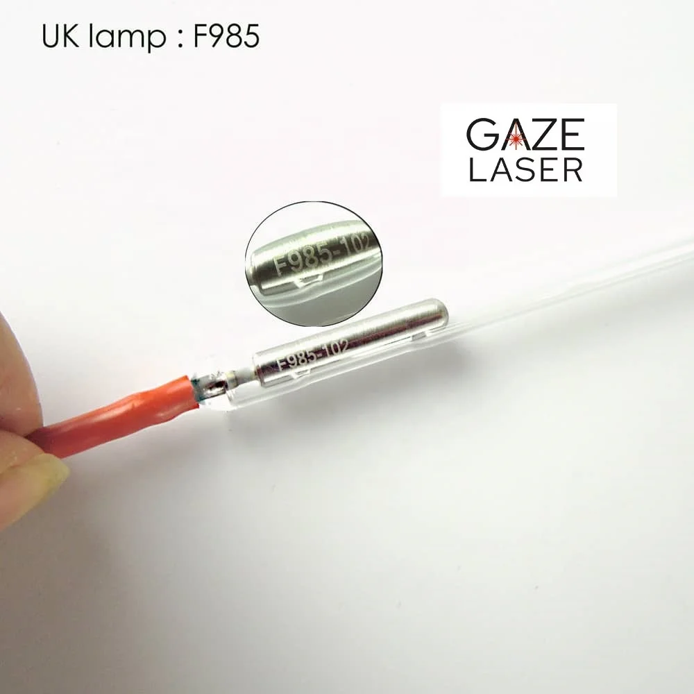 F985 F981 130*65*7mm ipl bulb e-light xenon flash lamp 1000000shots U.K Lamp IPL xenon lamp