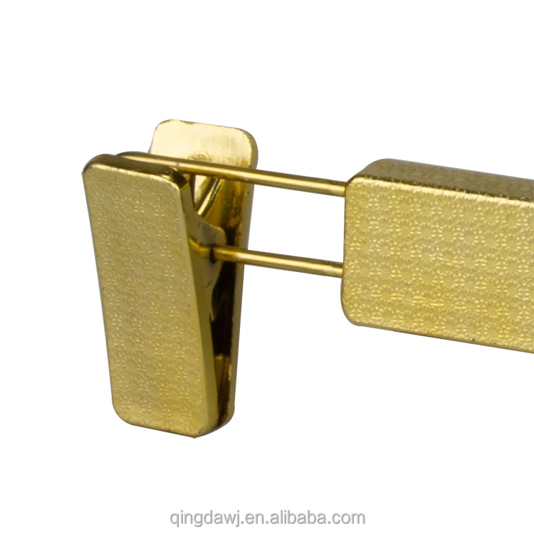 wholesale plastic gold pants custom coat hook laundry non slip clothes suit dress shirt hangers clip space saving plastic