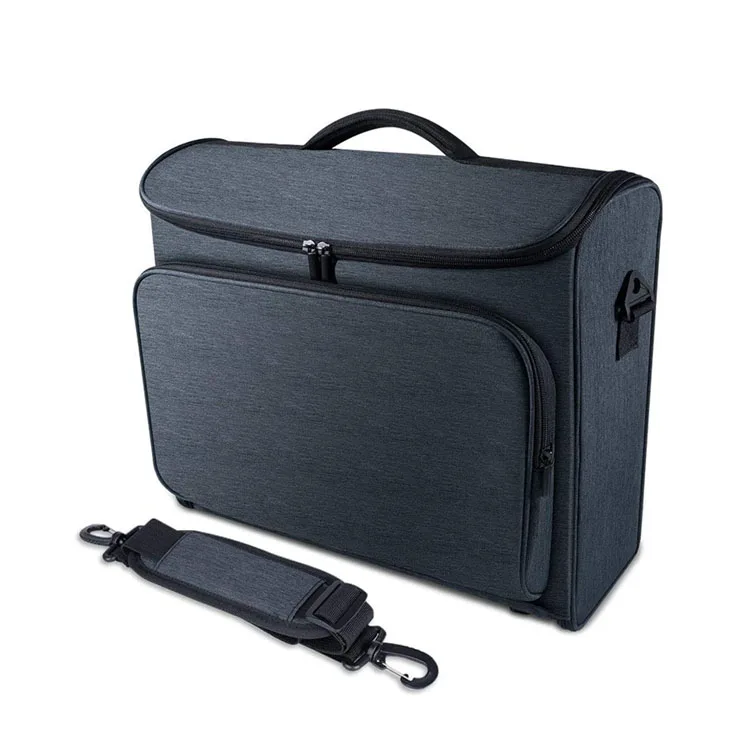 
Custom Portable Large Capacity Shockproof Device Storage Carrying Case Projector Bag  (1600186177406)