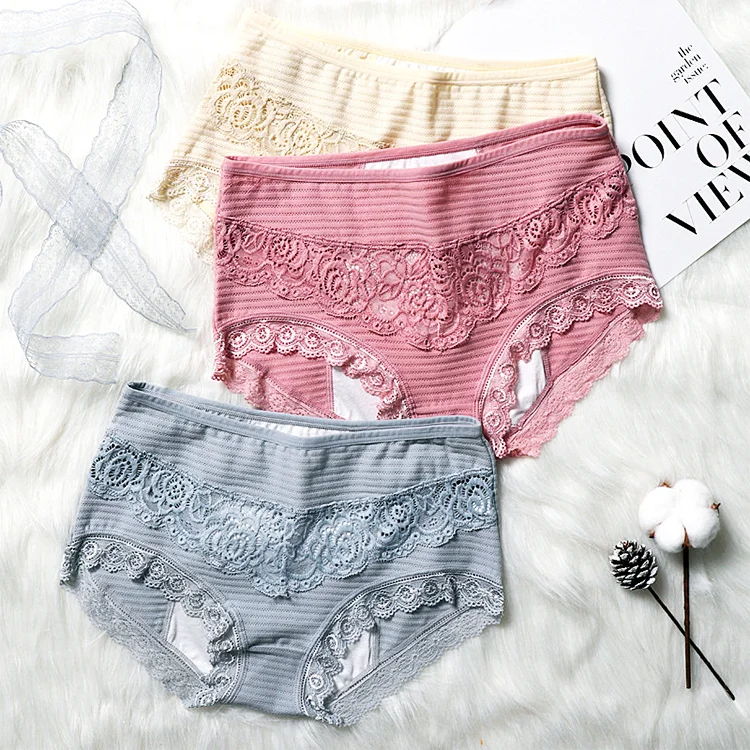 Absorbent protective abdominal physiological underwear anti-side leakage constraint sanitary pants menstrual
