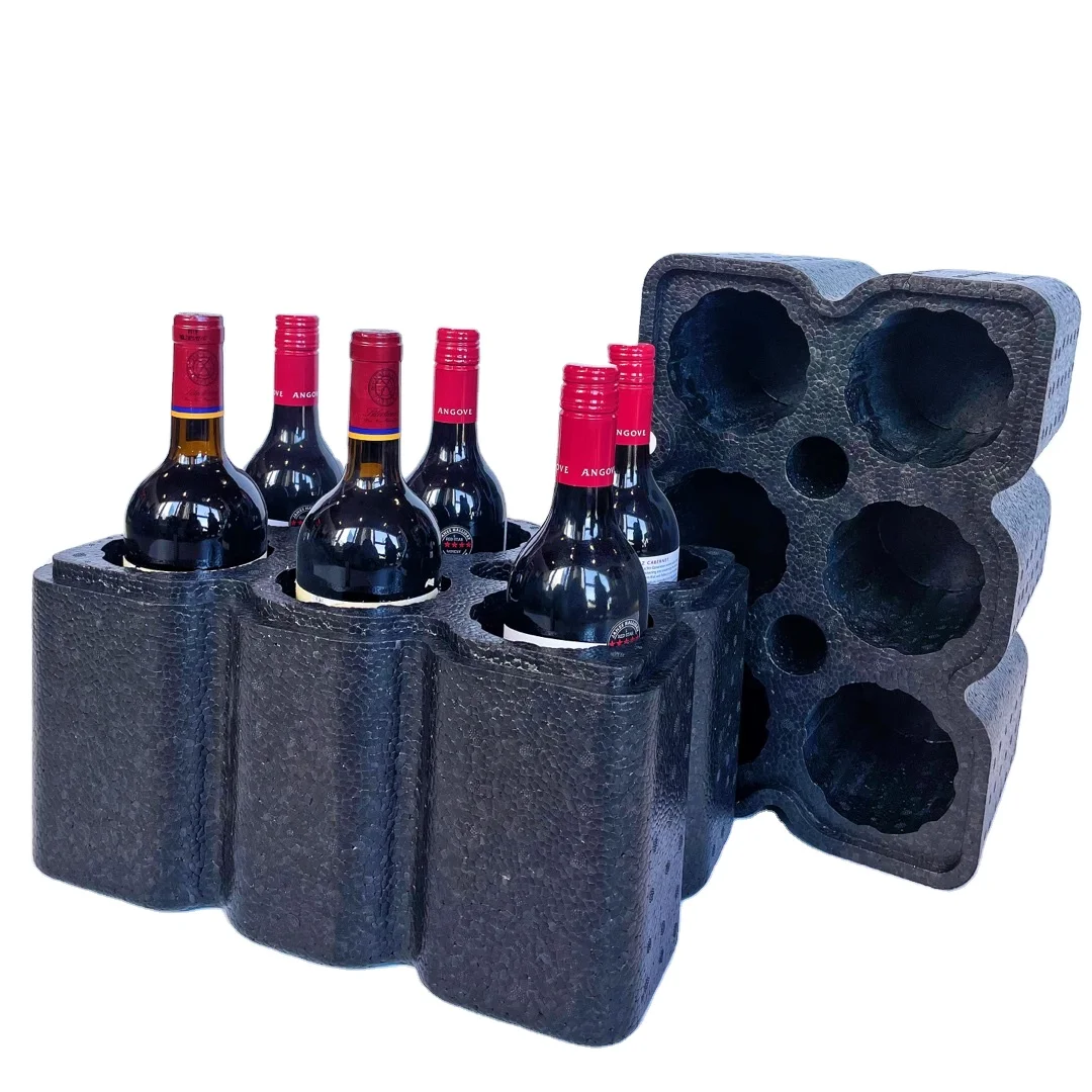 Eco-friendly Biodegradable Expanded Polypropylene Protection EPP Foam Packaging for Wine