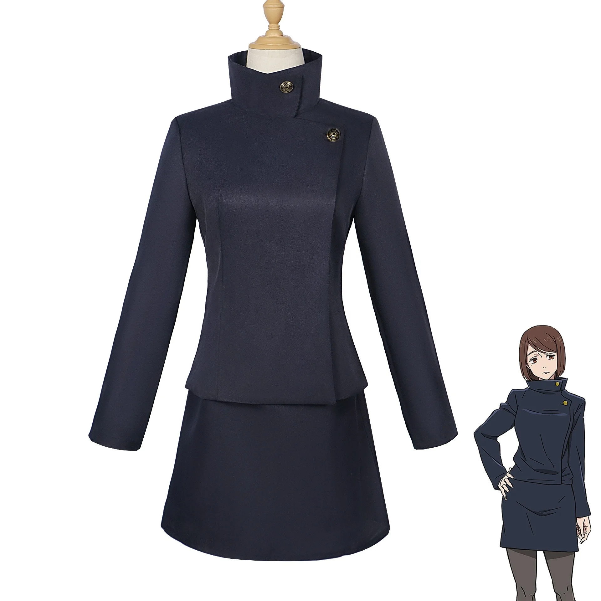 Best Made Anime Clothing Kakegurui Compulsive Gambler Roleplay Yuriko Nishinotouin Japanese Cosplay Kimono Costume