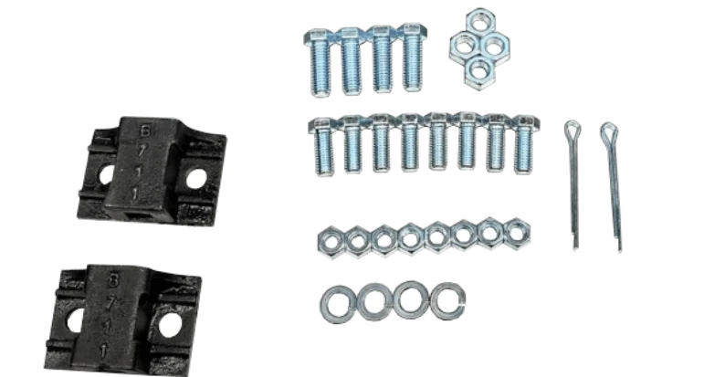 Heavy Duty Square Steel Exterior Accessory Bumper Mud Flap Hanger with All Fittings