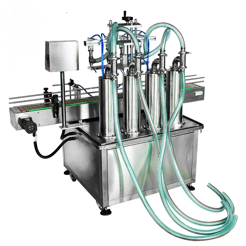 YT-4T Model Cheap linear whiskey spirits filling machine liquor bottling machine alcoholic beverage filling machine