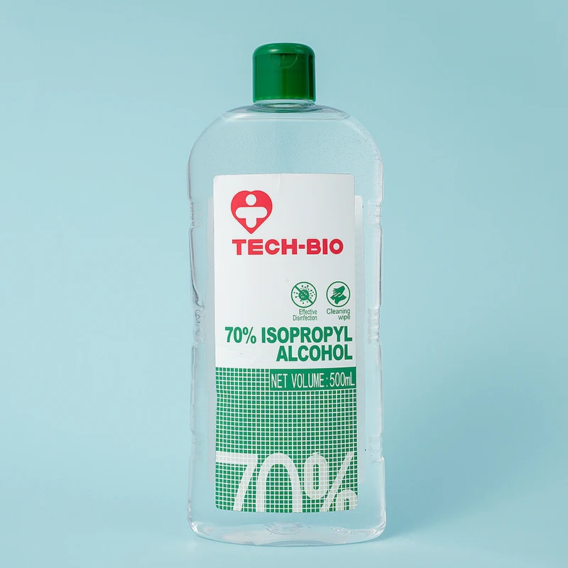 70% Isopropyl alcohol disinfectant spray bottle
