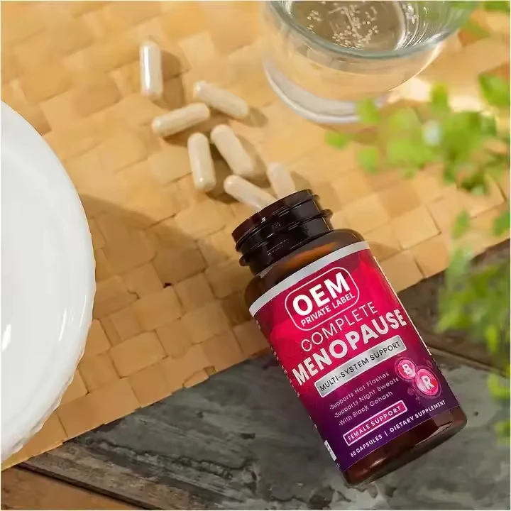 OEM private label capsules menopause supplement tablet pills softgels healthcare supplements for women